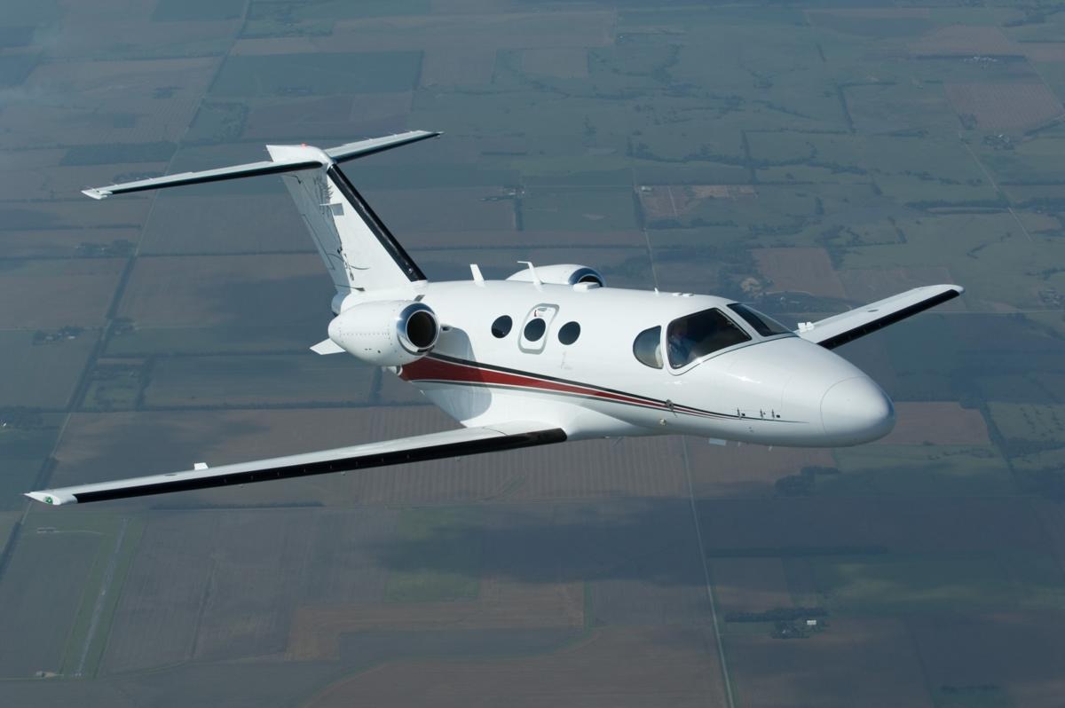 Cessna Citation Mustang CE-510 entry-level jet view 2 for Dallas charter