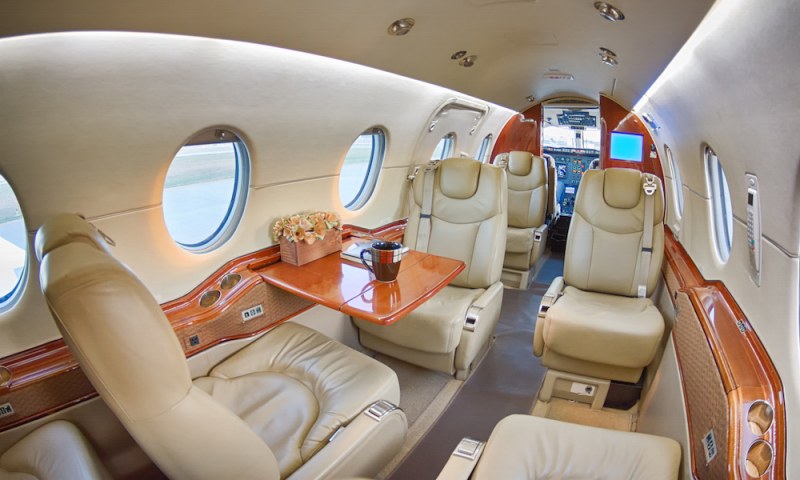 Beechjet 400A light jet view 1 for Dallas charter