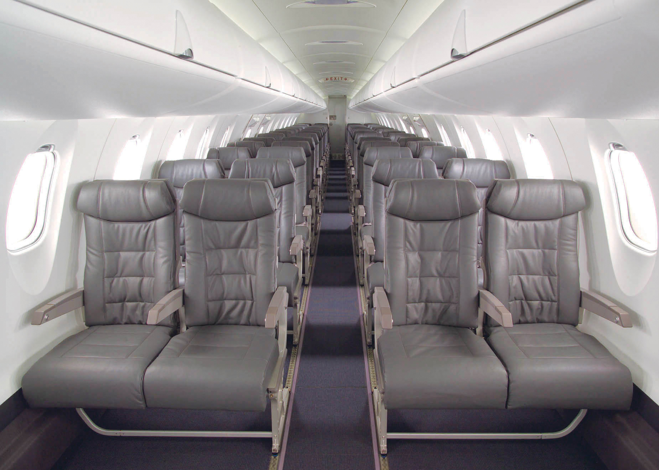 Bombardier CRJ-200 vip airliner view 1 for Dallas charter