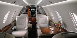 Cessna Citation Excel / XLS midsize jet view 2 for Dallas charter