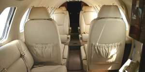 Cessna Citation V light jet view 2 for Dallas charter