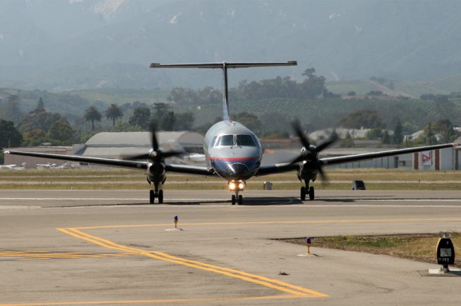 Embraer EMB-120 Brasilia cargo aircraft view 3 for Dallas charter