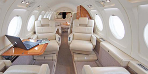 Falcon 50 super midsize jet view 3 for Dallas charter