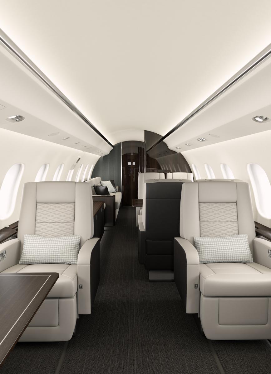 Global 6000 long range jet view 1 for Dallas charter