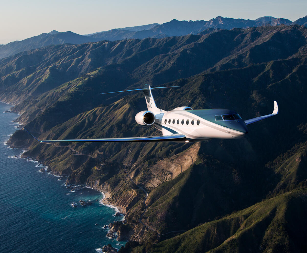 Gulfstream G800 long range jet view 1 for Dallas charter