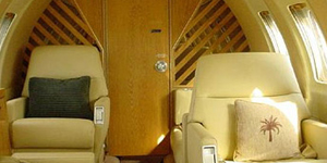 Hawker 750 midsize jet view 3 for Dallas charter