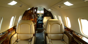 Learjet 60 midsize jet view 2 for Dallas charter