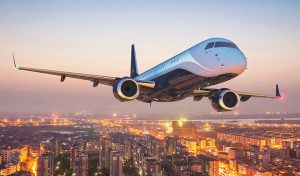 Embraer Lineage 1000 long range jet view 1 for Dallas charter