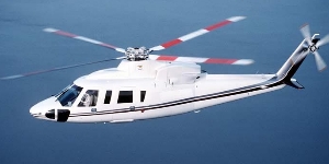 Sikorsky S-76 helicopter view 1 for Dallas charter