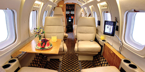 Westwind II super light jet view 1 for Dallas charter