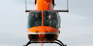 Bell Jet Ranger helicopter view 1 for Dallas charter