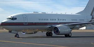 Boeing Business Jet (BBJ) vip airliner view 3 for Dallas charter