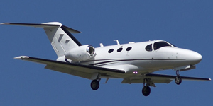 Cessna Citation Mustang CE-510 entry-level jet view 3 for Dallas charter