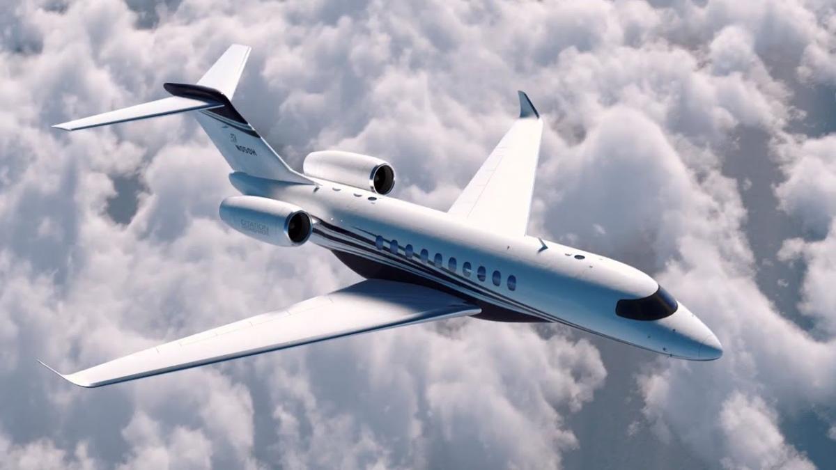 Cessna Citation Hemisphere heavy jet view 1 for Dallas charter