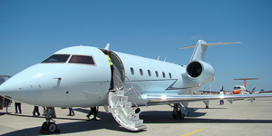 Challenger 601 heavy jet view 1 for Dallas charter