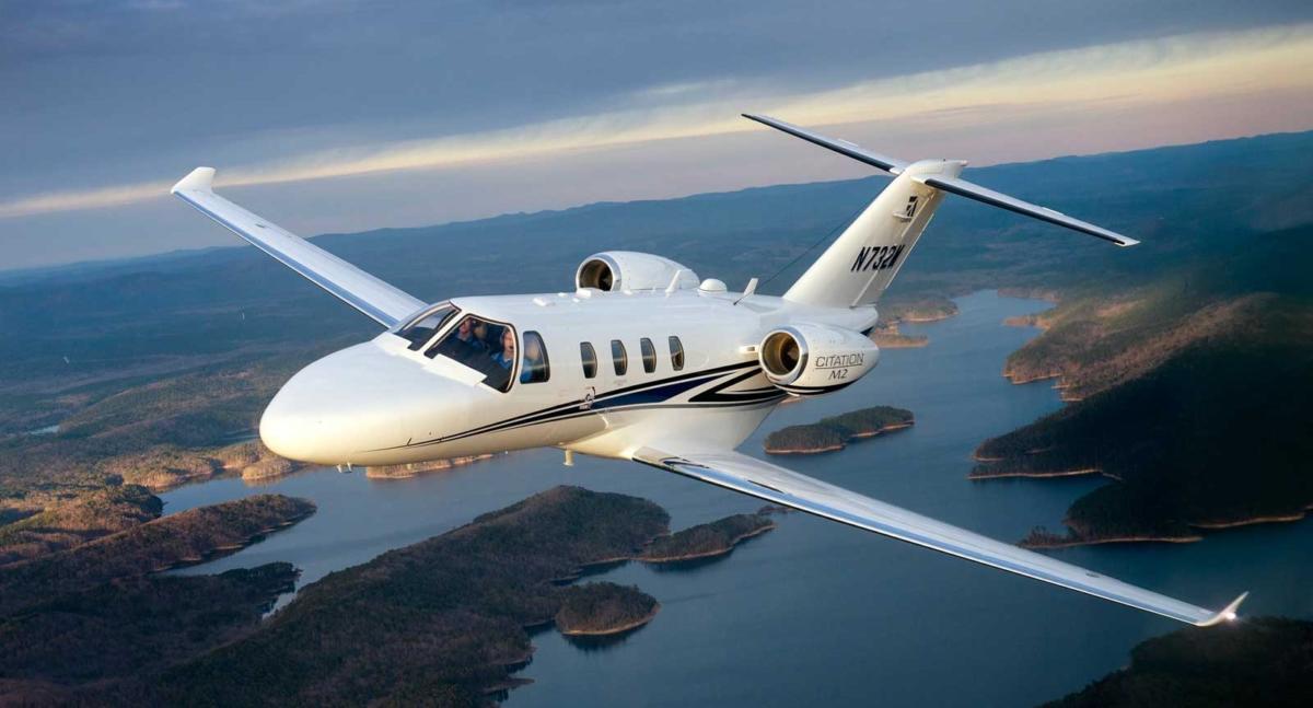 Cessna Citation M2 entry-level jet view 1 for Dallas charter