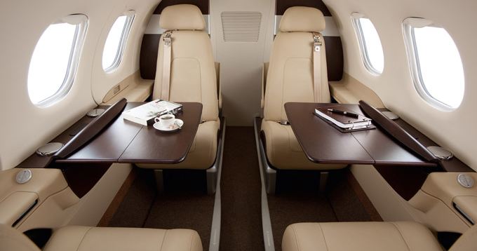 Embraer Phenom 100 very light jet view 1 for Dallas charter