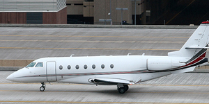 Gulfstream G200 super midsize jet view 2 for Dallas charter